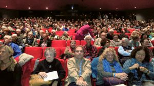 Part of the audience already seated before the event (Credit: Keith Carreiro, 7 November 2016).